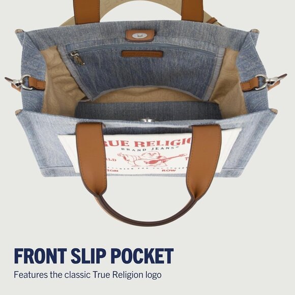 Tote, Women's Medium Travel Shoulder Bag with Adjustable Strap - Picture 3 of 7